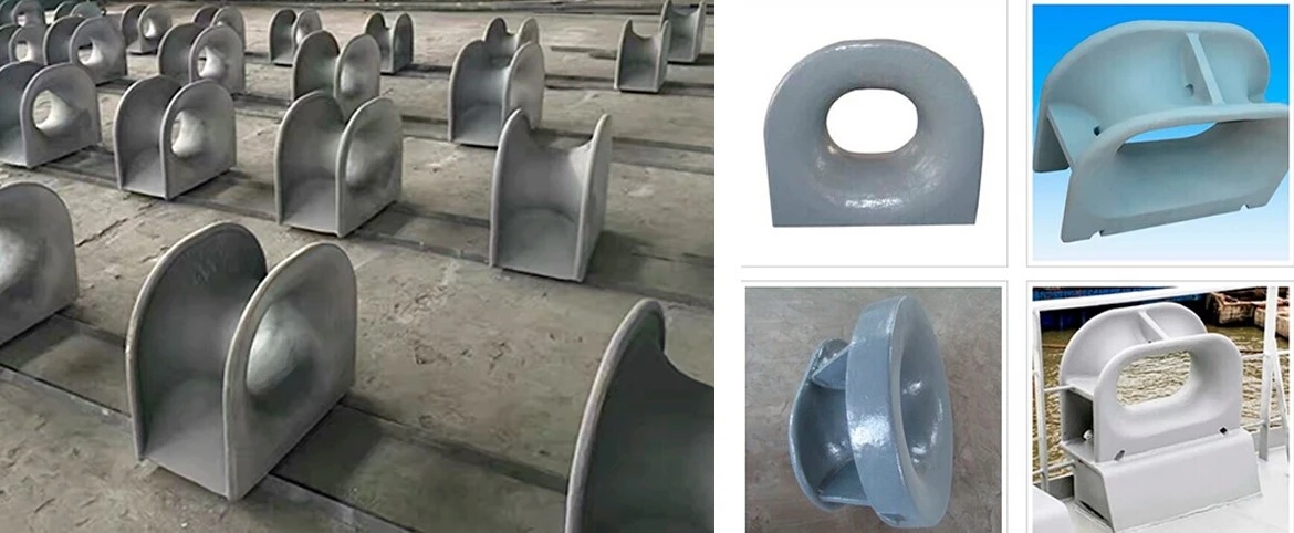 Easy - to - Install Cast Steel Bow Chocks Easy - to - Install Cast Steel Bow Chocks